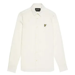 Lyle & Scott - Hemd für Herren, Bambus, Langärmlig (Weiß)