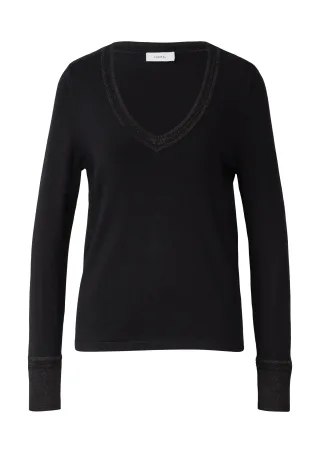 comma - Strickpullover schwarz - Gr. - 40