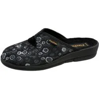 Fischer-Markenschuh Dora Pantoffel mit Frotteefutter, Weite H, V-Schnitt
