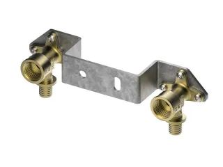 Tece flex Montageeinheit mit Wandscheiben 150mm 16xRp1/2" Siliziumbronze, 720550 720550
