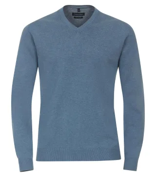 CASAMODA - Pullover aqua bis petrol - Gr. - L