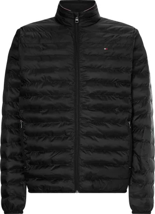 CORE PACKABLE RECYCLED JACKET black - Gr. - S