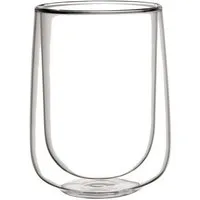 Villeroy & Boch Teeglas Artesano Hot&Cold Beverages Becher, 2-tlg., 360 ml, 2-tlg., Glas, Borosilikatglas, 2 Stck, mikrow.- & spülm.sicher