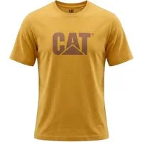 CAT T-Shirt Trademark Herren 100% Baumwolle strapazierfähig gelb Gr. L