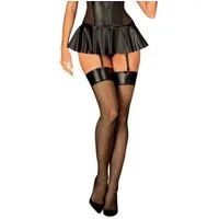 Obsessive Strumpfhalter Sexy Schwarze Strumpfhose