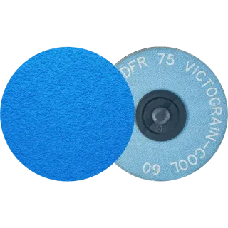 PFERD TOOLS COMBIDISC Schleifblatt CDR Ø 75 mm VICTOGRAIN-COOL60 für Stahl und Edelstahl  - 42717560