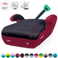 Daliya® Kindersitzerhöhung QUBIX I-Size Sitzerhöhung, Kindersitzerhöhung, Kindersitz, ab: ab 6 Jahre oder 125cm Körpergröße, bis: bis 12 Jahre oder 150cm Körpergröße, ab: 125 cm, bis: 150 cm, (Packung, 1-tlg), I-Size, Gurtfix, ergonomisch, weich, was