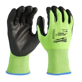 Milwaukee - SCHNITTSCHUTZHANDS. 2/B 11/XXL HI-VIS - 4932479925  11