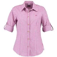 Orbis Textil GmbH & Co. KG Trachtenbluse Trachtenbluse - DALILA - beere, dunkelgrün, weinrot