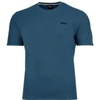 BOSS T-Shirt Herren T-Shirt 1er Pack Baumwolle Waffle T-Shirt (Packung, 1er Pack)