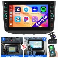 ESSGOO Für Mercedes Benz Vito Viano W639 Android 15 USB Type-C Autoradio (RDS, Digitalradio (DAB), FM)