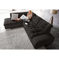 sit&more Ecksofa Pale L-Form, inklusive Kopfteilverstellung, wahlweise mit Bettfunktion