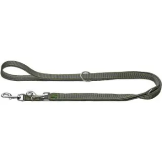 Hunter Verstellbare Führleine MALDON 3.0 dunkelgrau 2 cm