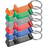 Macma Schlüsselanhänger 6x Schlüsselanhänger / mit Flaschenöffner / 6 Farben