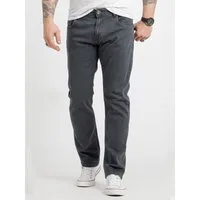 Rock Creek Regular-fit-Jeans Herren Jeans Stonewashed Dunkelgrau RC-2416