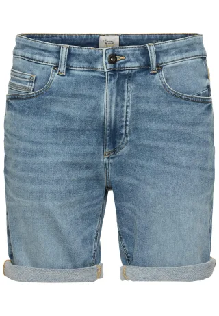 camel active - fleXXXactive® Bermudashorts Slim Fit bleach blue