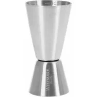WESTMARK Barmaß Jigger für Cocktails, 2 Maßeinheiten: 2/4 cl, Edelstahl