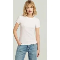 G-STAR T-Shirt Slim Rib T-Shirt