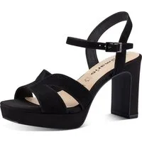 Tamaris High-Heel-Sandalette Blockabsatz, Sommerschuh, Abendschuh, mit ANTIshokk-Absatz