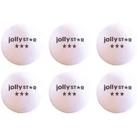 Jollystar Tischtennisball Tischtennisbälle – 6er Set für Training & Spiel (6-St)