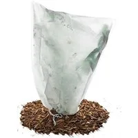 HaGa Winterschutzvlies FROSTSCHUTZHAUBE 50g/m² 60cm x 80cm – Schutz vor Frost für Pflanzen, Frostschutzhaube mit UV-Stabilisierung, für Ihre Pflanzen