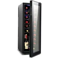 oyajia Weinkühlschrank Weinkühlschrank 78L für 30 Standardflaschen á 0,75l