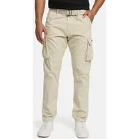 Indicode Cargohose Herren INPascan Freizeithose mit Stretch mit 7 Taschen, inkl. Gürtel
