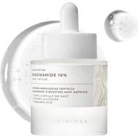 SKIN1004 Gesichtsserum Madagascar Centella Niacinamide 10 Boosting Shot Ampoule ausgleichende Gesichtspflege mit 10 % Niacinamid und Centella Asiatica, zur sichtbaren Porenverfeinerung & für ein ebenmäßiges Hautbild 30 ml