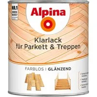 Alpina Treppen- und Parkettlack Klarlack für Parkett & Treppen