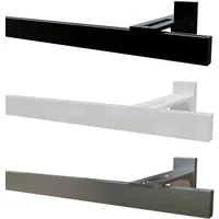 Garduna Gardinenstange Hochkant System 14x34mm Innenlauf 6mm
