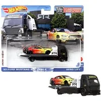 Hot Wheels Spielzeug-Auto Hot Wheels Premium Car Team Transport Sortiment, im Maßstab 1:64, Variante nicht wählbar