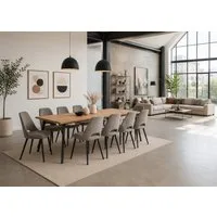 moebel-direkt-online Esstisch Esstisch von 150 bis 210 cm ausziehbar (Größe 150x90 cm, bis auf gesamt 210 cm ausziehbar), Breite 150 cm, ausgezogen 210 cm
