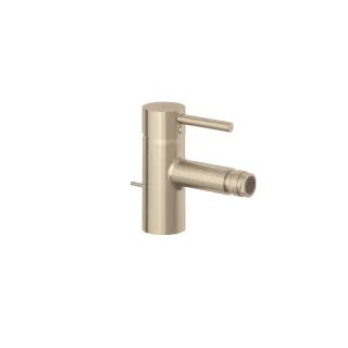 KLUDI BOZZ Bidet-Einhandmischer Ablaufgarnitur Stainless Brushed Nickel 38533N576