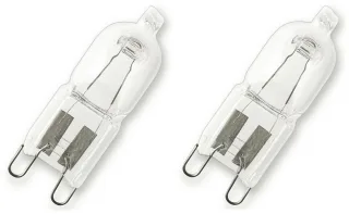 OSRAM Halogenlampe HALOPIN, G9, EEK. G, 33 W, 460 lm, 230 V 2 Stück