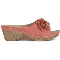 Clara Barson Clara Barson Pantoletten Damen WYL05010-29 Rot Pantolette