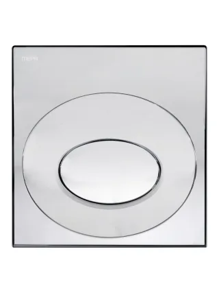 MEPA Frontplatte Urinal-Druckspüler MEPA Drop, Glanzchrom, 590002 590002