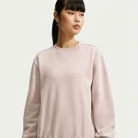 Nike Sportswear Sweatshirt W NK STDO FLC MW STD CREW mit Rundhalsausschnitt, in normaler Länge