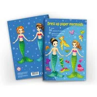 JUNAPACK Anziehpuppe Anziehpuppen zum Ausschneiden Papier Spielbuch mit Kleidungsstücken (1-tlg), Anziehpuppen zum Ausschneiden aus Papier