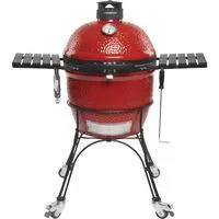 Classic II, Holzkohlegrill rot/schwarz, Ø 46cm