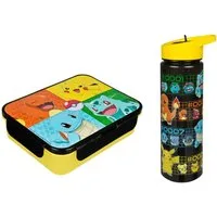 UNDERCOVER Trinkflasche Pokemon Lunch Set Brotdose + Trinkflasche