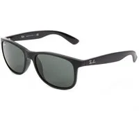 Ray-Ban Sonnenbrille Ray-Ban Andy RB4202 606971 Matte Black On Black Dark Green
