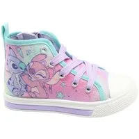 Lilo & Stitch Kinder High Sneaker mit Lichteffekt PVC Sohle Sneaker