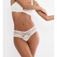 Triumph Slip Wild Gardenia Florale weiche Spitze vorn, Satin-Bund, elastisch
