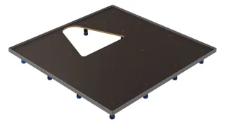 Kaldewei SBN SYSTEMBOARD NEXSYS, 100x160cm für NEXSYS Modell 2627 584575680000
