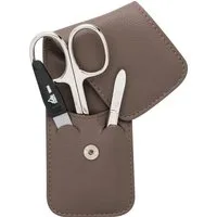 ERBE Maniküre-Etui Siena, 3 tlg., Taschen-Lederetui
