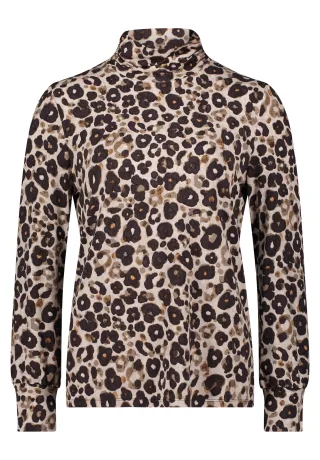 Betty Barclay - Rollkragenshirt taupe/beige - Gr. - 40