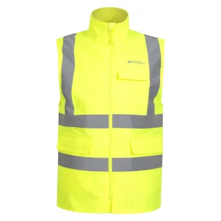 Mountain Warehouse Unisex Erwachsene Wasserdicht Arbeit Hi-Vis Vest (Gelb)