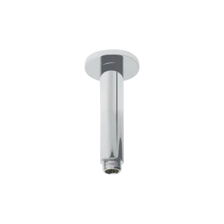 KWC Brausearm Decke L 125, Rosette rund chromeline 122521