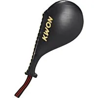 KWON Schlagpolster Single Hand Mitt Schlagkissen Taekwondo Pratze Schlagmitt, 43cm, TKD, Kampfsport, mit Handschlaufe, Schlagpratze, Profi
