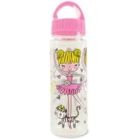 Partystrolche Trinkflasche Trinkflasche für Kinder Ballerina, 500 ml, 500 ml